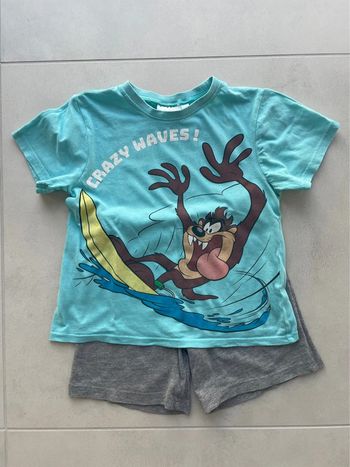 Pyjama short Looney Tunes - taz - 6 ans