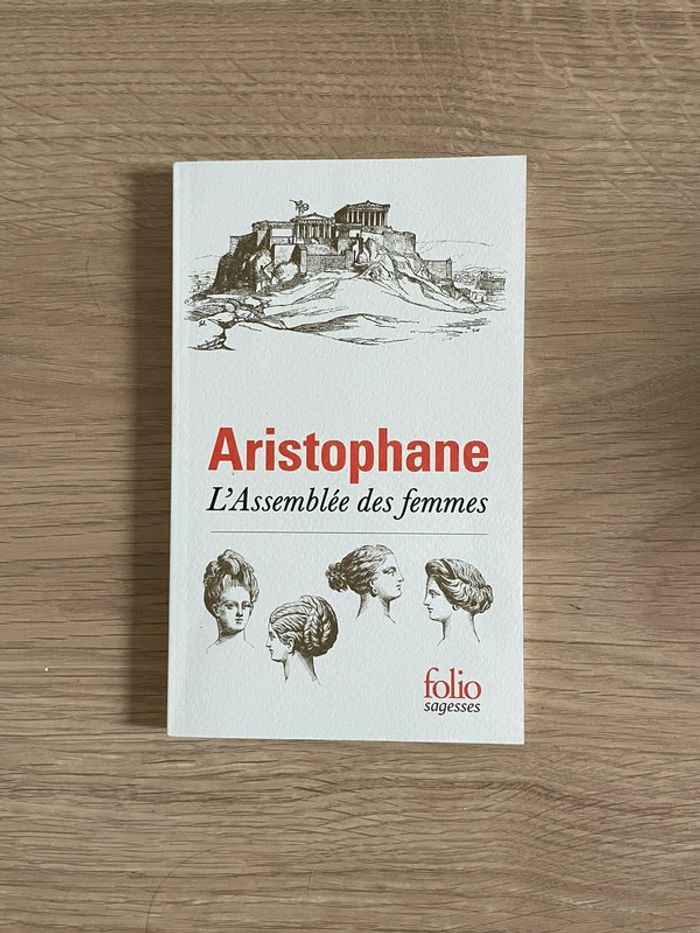 Livre Aristophane l’assemblée des femmes