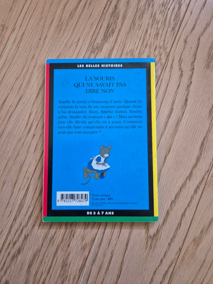 Livre La souris qui ne savait pas dire non 📚 - photo numéro 2