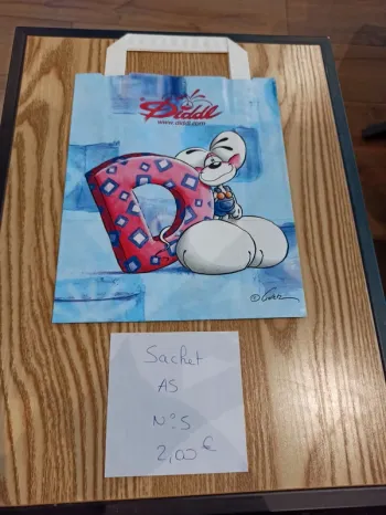 Sachet en papier Diddl A5 avec anses 5 2,00€