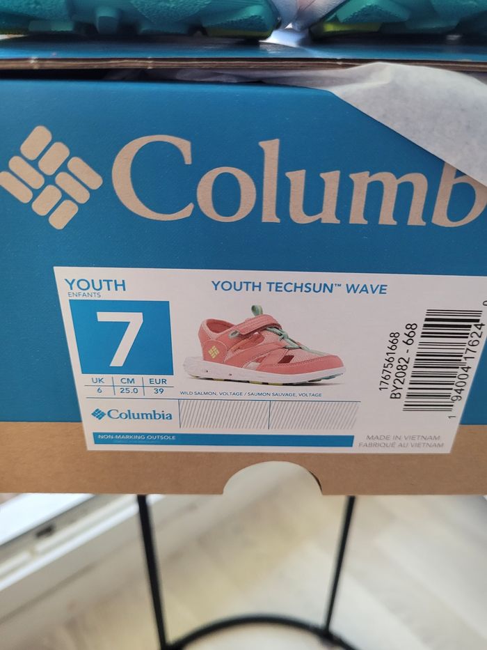 sandales columbia t39 neuf (30e) - photo numéro 2