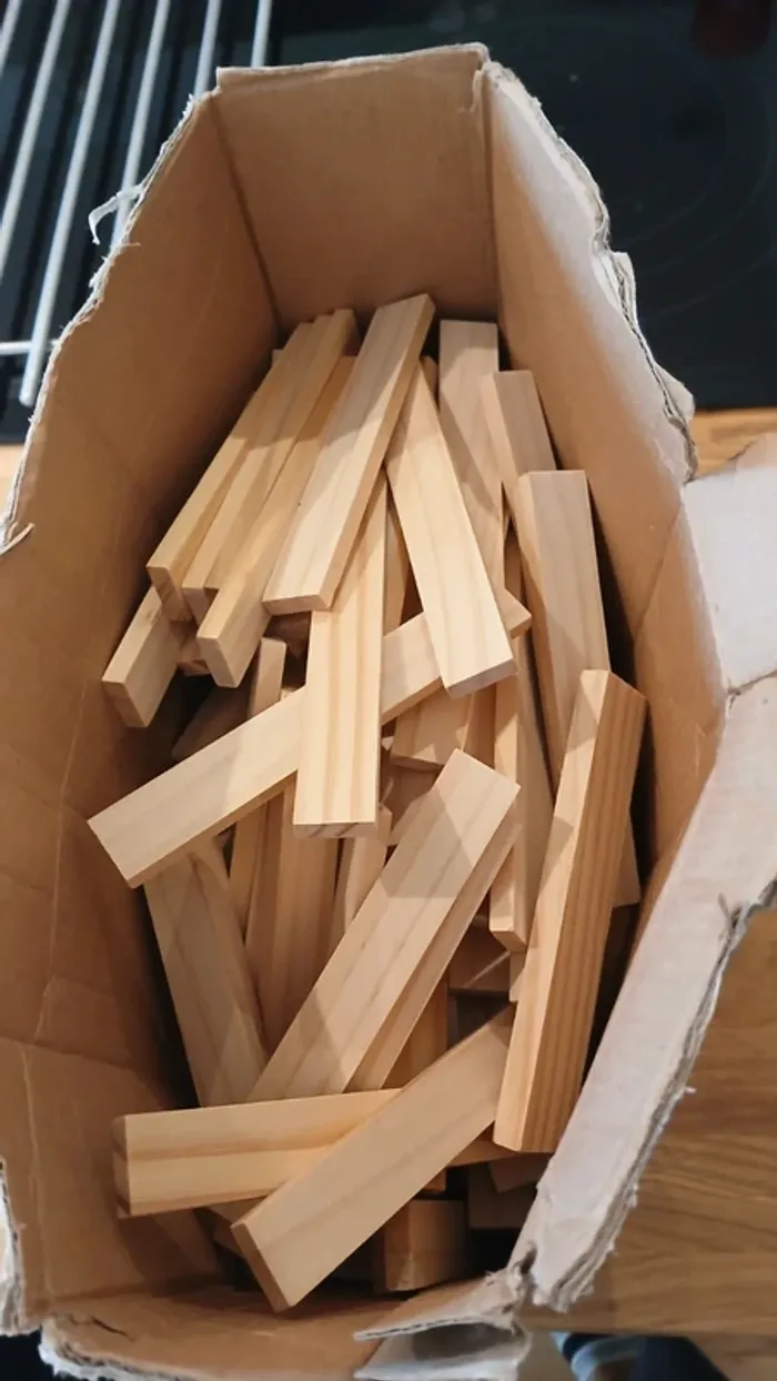 200 bûchettes en bois - photo numéro 2