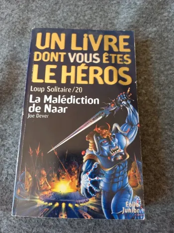Livre dont vous êtes le héros La malédiction de Naar