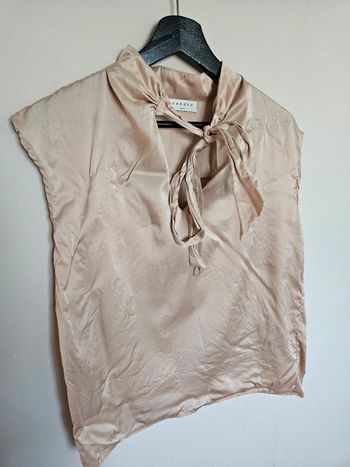 Blouse en soie Sandro taille M