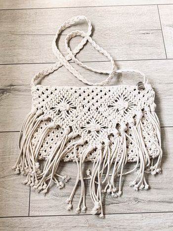 Sac pochette macramé PrettyWire 🐚