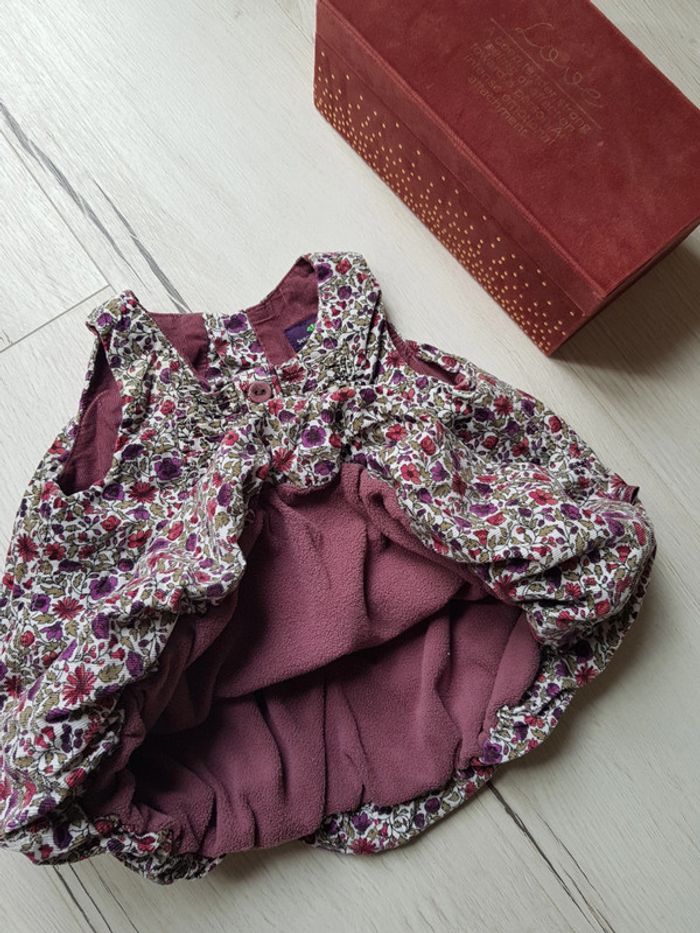 Robe boule hiver fille sergent major 3mois liberty - photo numéro 3