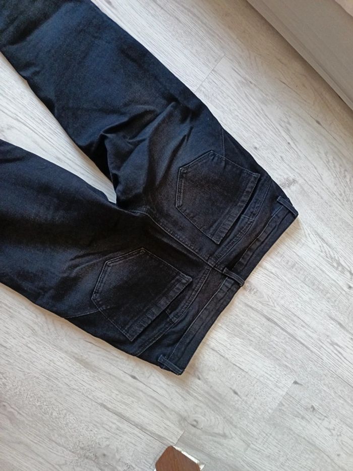 Pantalon jeans 38 M femme gemo tbe noir - photo numéro 10