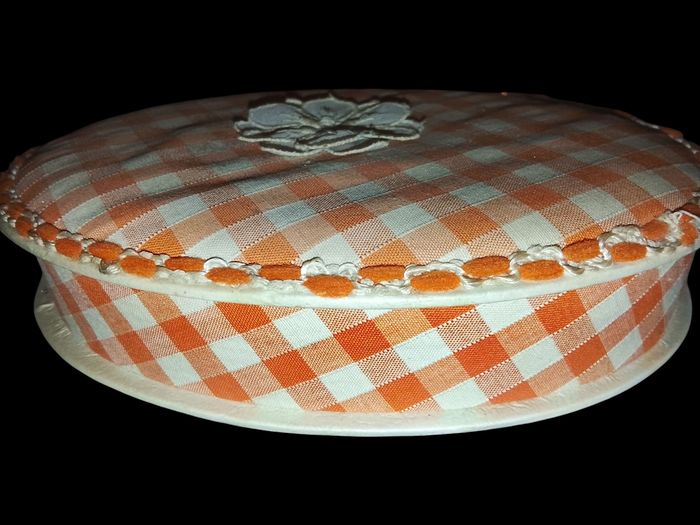 Boîte dragées tissu