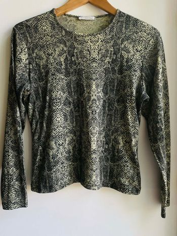 T shirt manches longues T M "Agnes Flo"