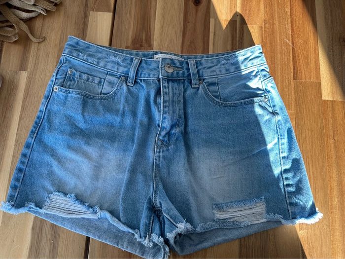 Short en jeans stradivarius 40
