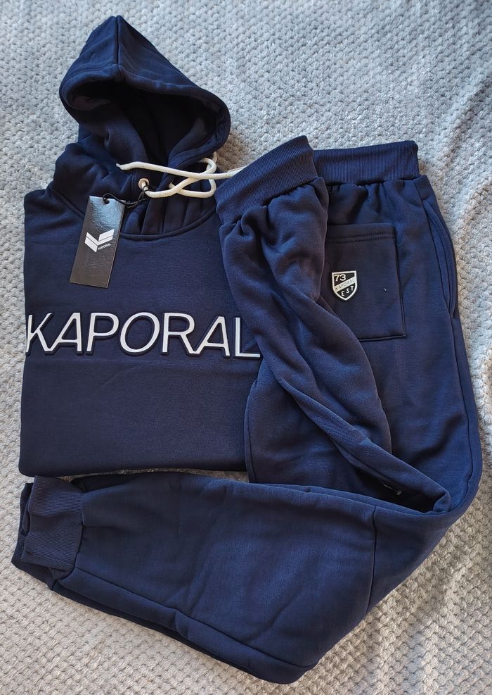 Ensemble jogging homme kaporal S marine - photo numéro 2