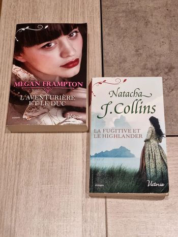 Lot 2 livres collection Victoria Harlequin