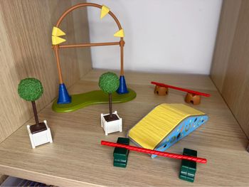 Lot accessoires parcours agilité Schleich