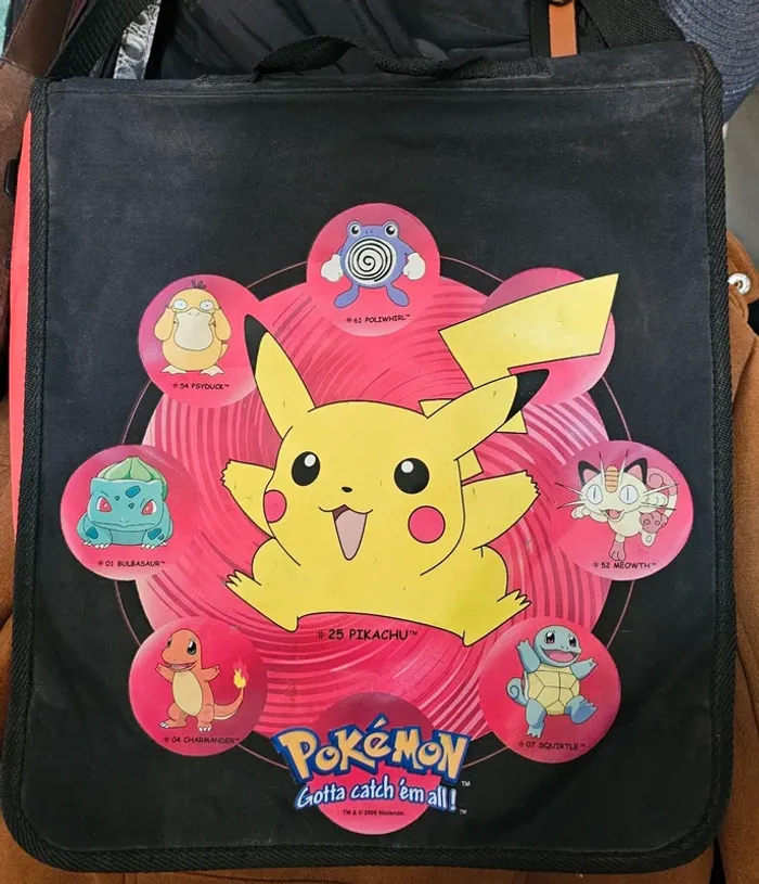 Super sac cartable Pokemon Nintendo pikachu