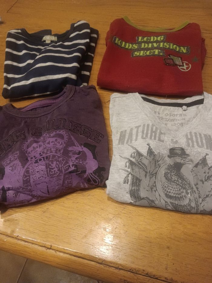 Tee shirts manches longue sweats 5 ans9