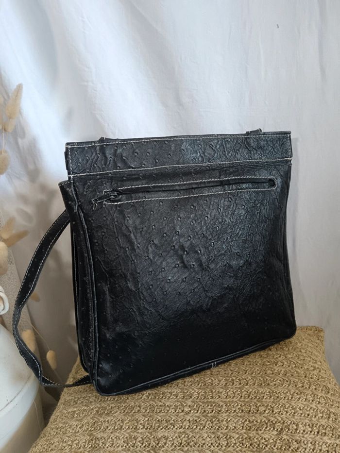 Kenzo | Sac cuir bandoulière | 30x30 - photo numéro 6