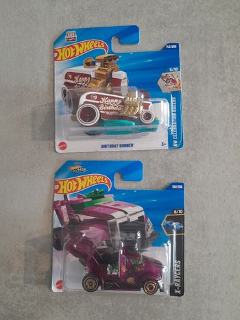 Lot de 2 Mattel Hot Wheels Treasure Hunt