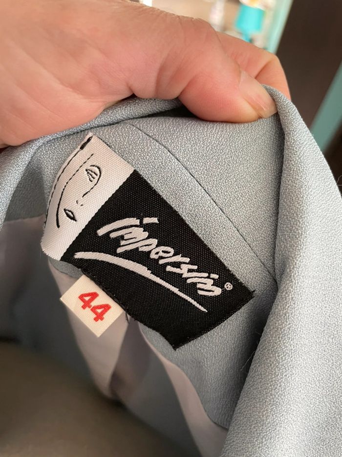 Veste bleu impersim - photo numéro 3