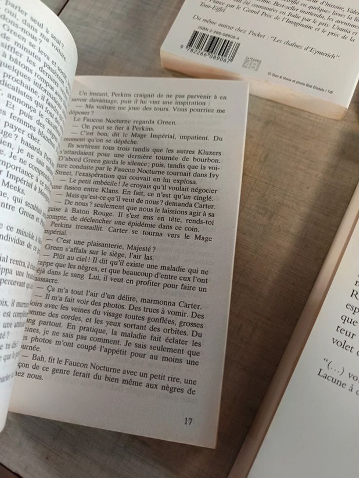 Lot 4 livres Nicolas eymerich inquisiteur - photo numéro 3