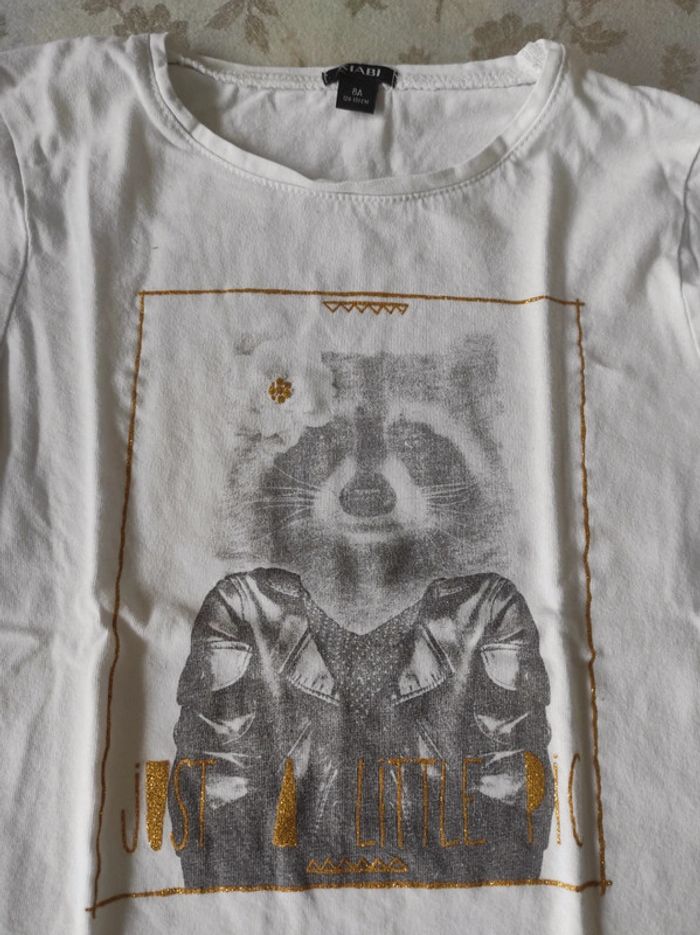 Tee-shirt fille 8 ans - photo numéro 2