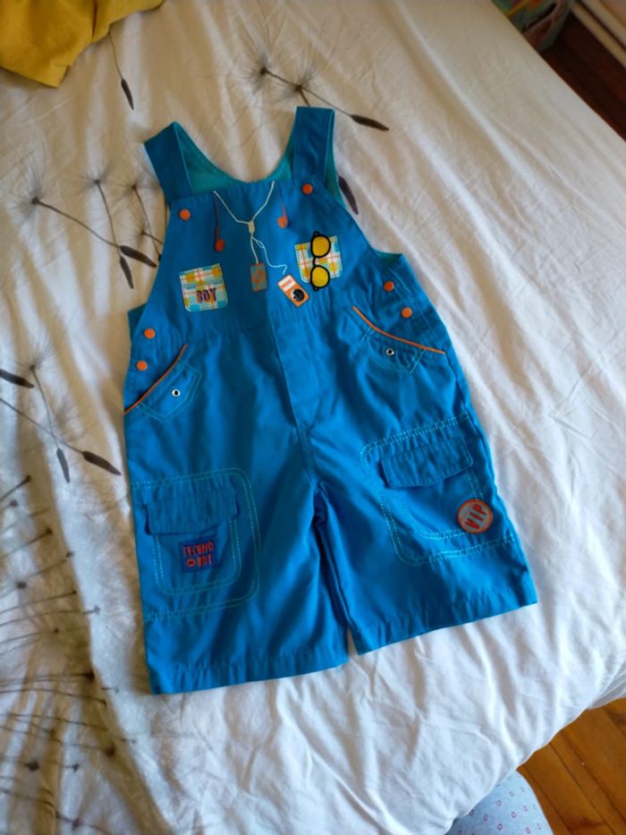 Salopette short 24 mois