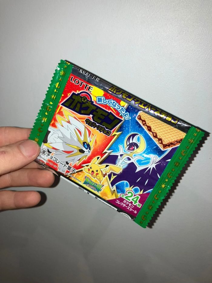 Booster Gaufrette Pokémon Japonais