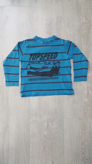 Tee shirt Disney Cars 3 ans bleu