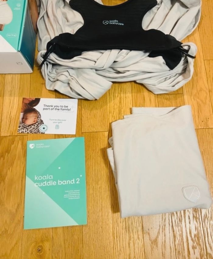 Écharpe ergonomique koala Cuddle Band 2 jusqu’à 15kg