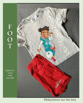 ✨ Ensemble Pyjamashort UEFA EURO 2020 ✨