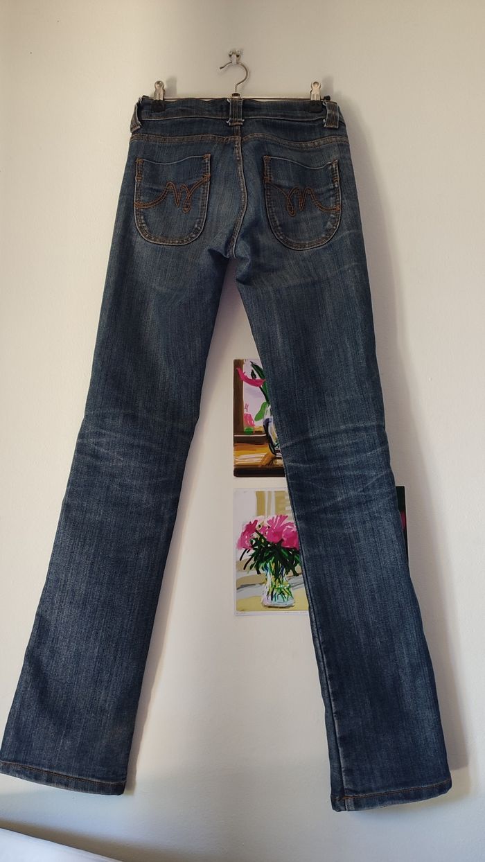 Jean  Morgan y2k T34 taille basse - photo numéro 2