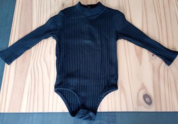 Body côtelé manche longue bébé