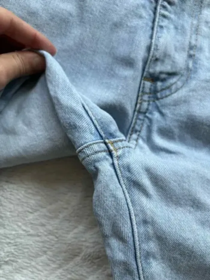 Jean Levi’s lot 510 homme bleu clair effet destroy léger skinny taille W31 40/42 M/L L32 big E - photo numéro 12