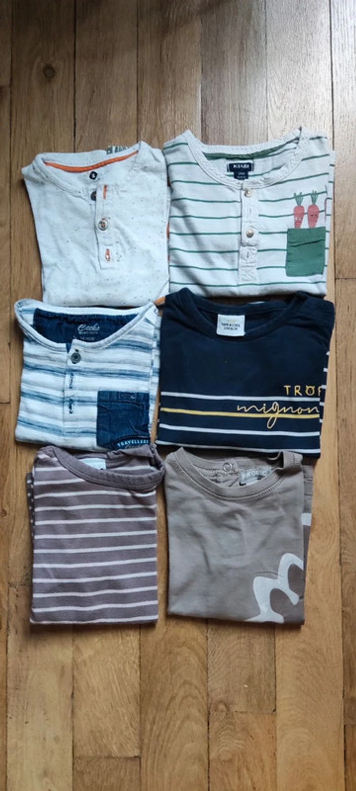 Lot Haut manches longues 2ans