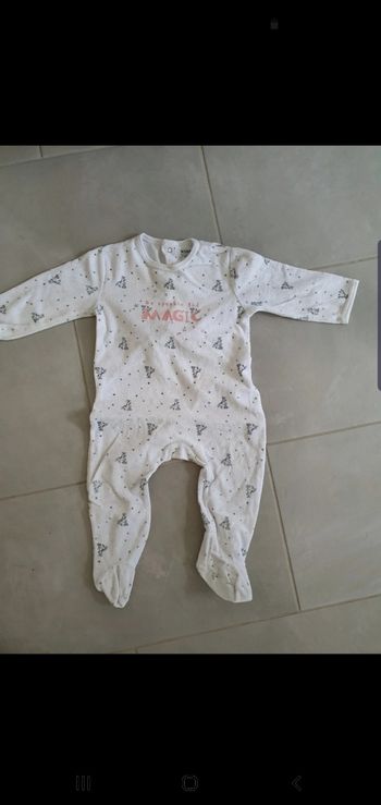 Pyjama velour 18 mois