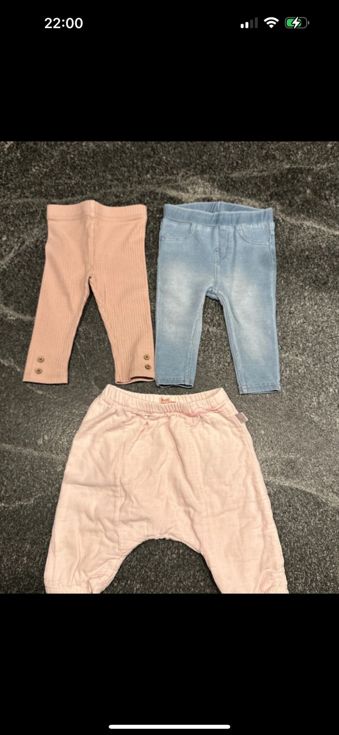 Lot de vêtements bébé fille 6 mois très bon état - photo numéro 7