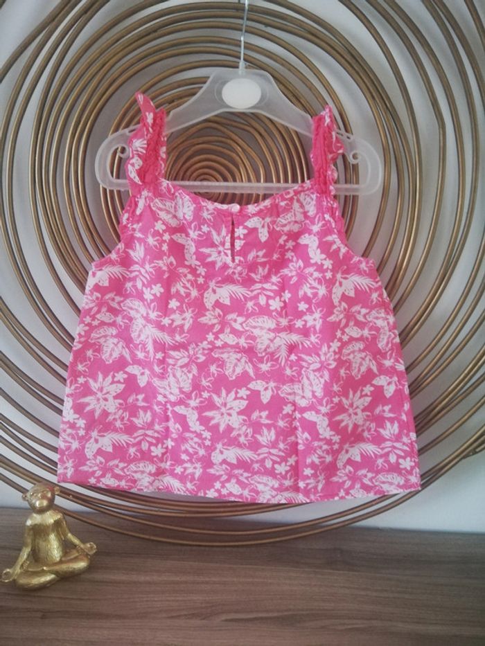 Débardeur fleuri/Blouse fleurie Tape à l'oeil T8ans - photo numéro 2