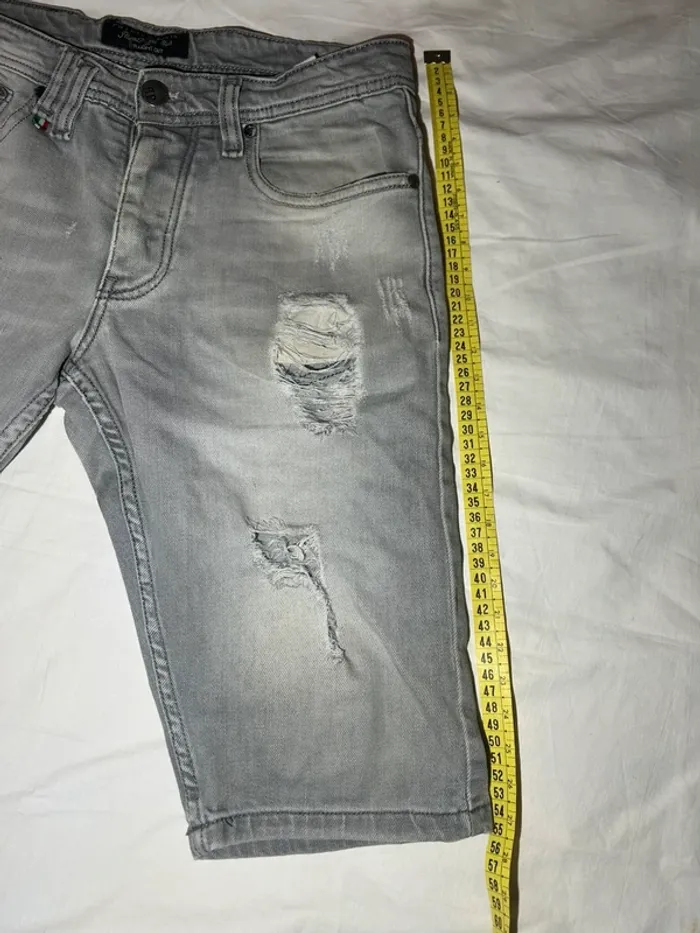 Short en jean Philipp plein - photo numéro 5