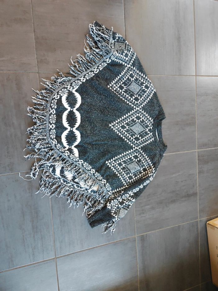 Poncho femme