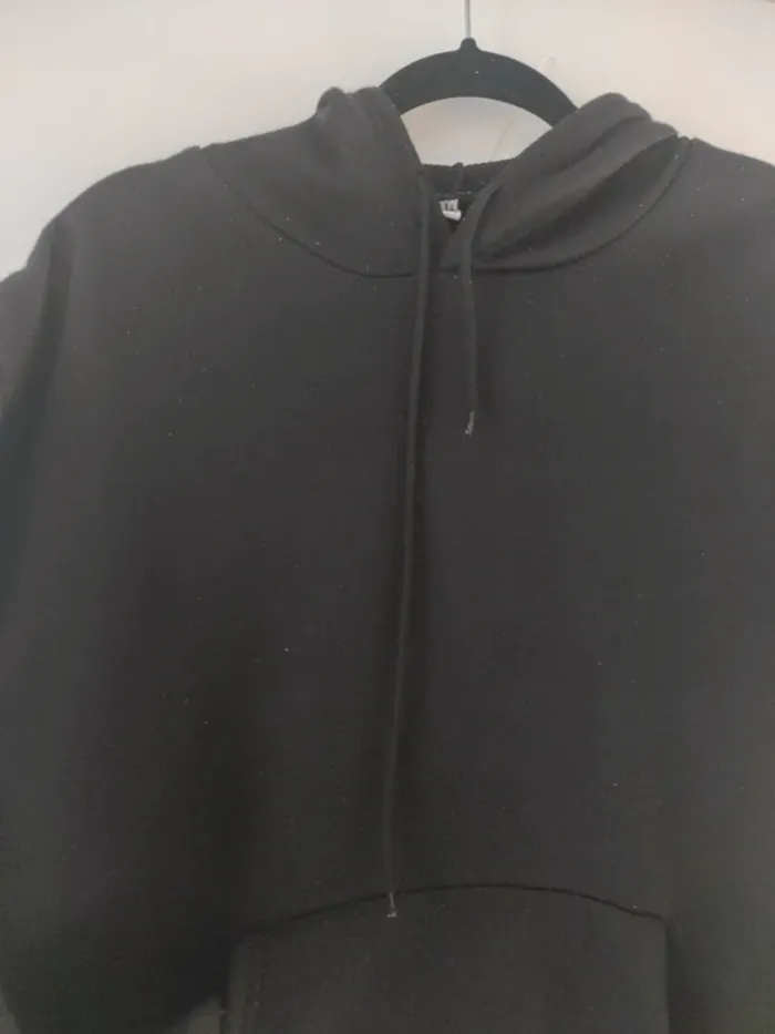 Sweat à capuche noir Shein taille M - photo numéro 2