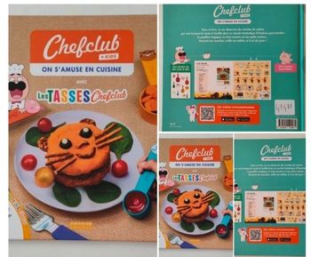 NEUF Livre Chef Club " On s'amuse en cuisine " recettes pour enfants