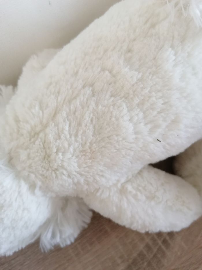 2 peluches lapin de 40cm nicotoy - photo numéro 5