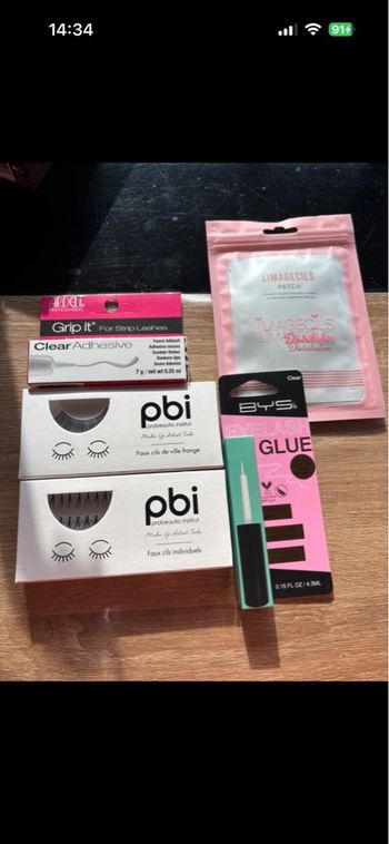 Lot pour faux cils