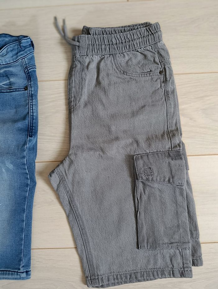 Lot de 3 bermudas en jean garçon taille 16 ans - photo numéro 4
