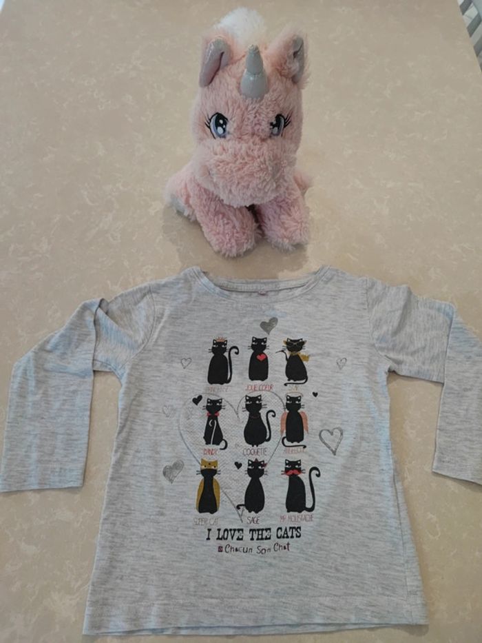 Tee shirt manches longues 3 ans