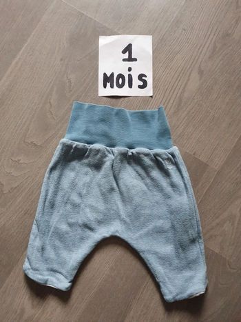 Pantalon réversible 1mois garçon