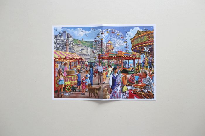 Puzzle 1000 pièces "Hastings Promenade" (par Steve Crisp) Gibsons - photo numéro 4