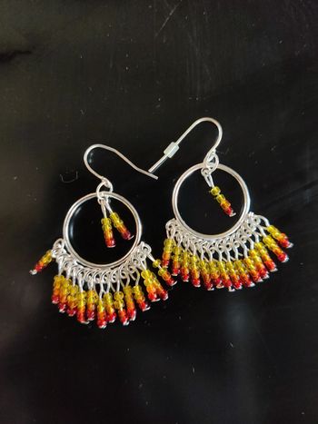 Boucles d'oreilles perles