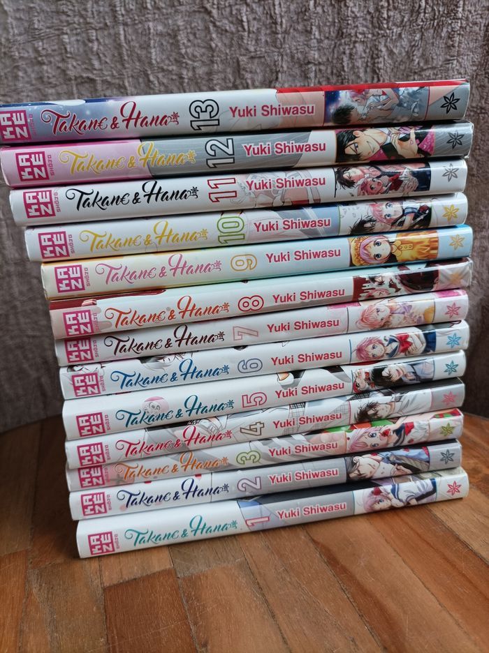 Lot de 13 mangas Takane et Hana numéro 1 à 13 Kaze - photo numéro 5