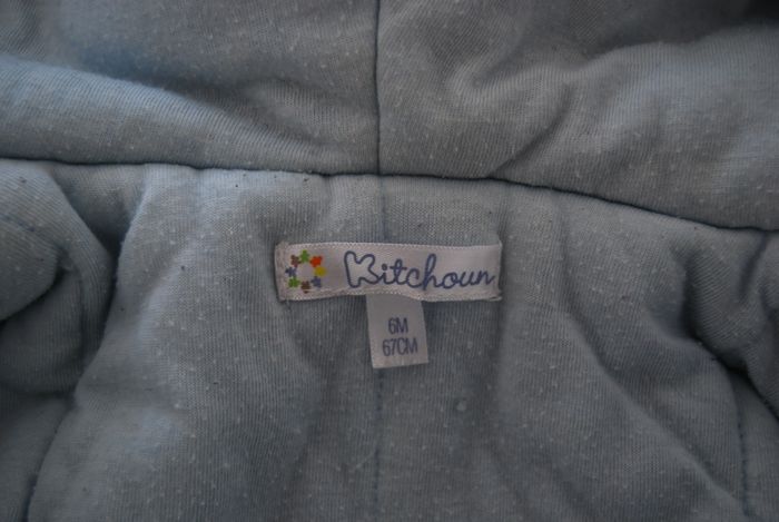 Veste chaude en polaire taille 6 mois marque Kitchoun - photo numéro 4