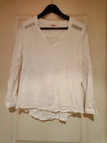 Joli chemisier blanc